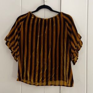MADEWELL velvet top